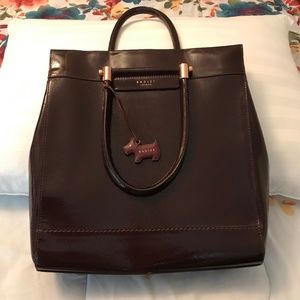 Dark cherry Radley London shoulder bag